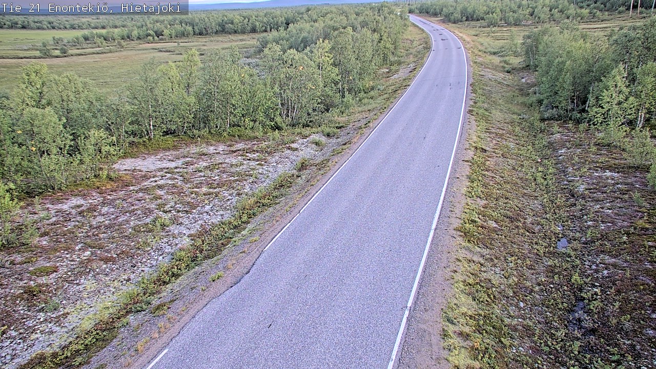 Kelikamerat Kuva Tie 21 Enontekiö, Hietajoki, Enontekiö, Lappi