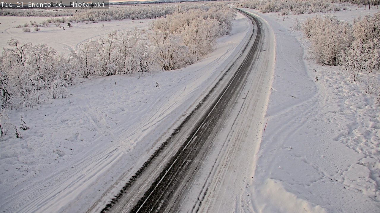 Kelikamerat Kuva Tie 21 Enontekiö, Hietajoki, Enontekiö, Lappi
