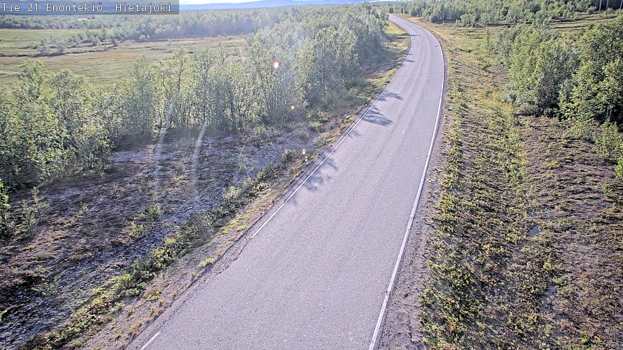 Kelikamerat Kuva Tie 21 Enontekiö, Hietajoki, Enontekiö, Lappi