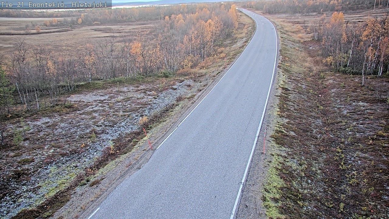 Kelikamerat Kuva Tie 21 Enontekiö, Hietajoki, Enontekiö, Lappi
