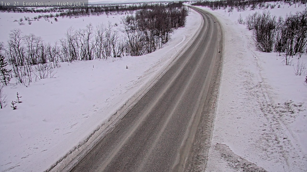 Kelikamerat Kuva Tie 21 Enontekiö, Hietajoki, Enontekiö, Lappi