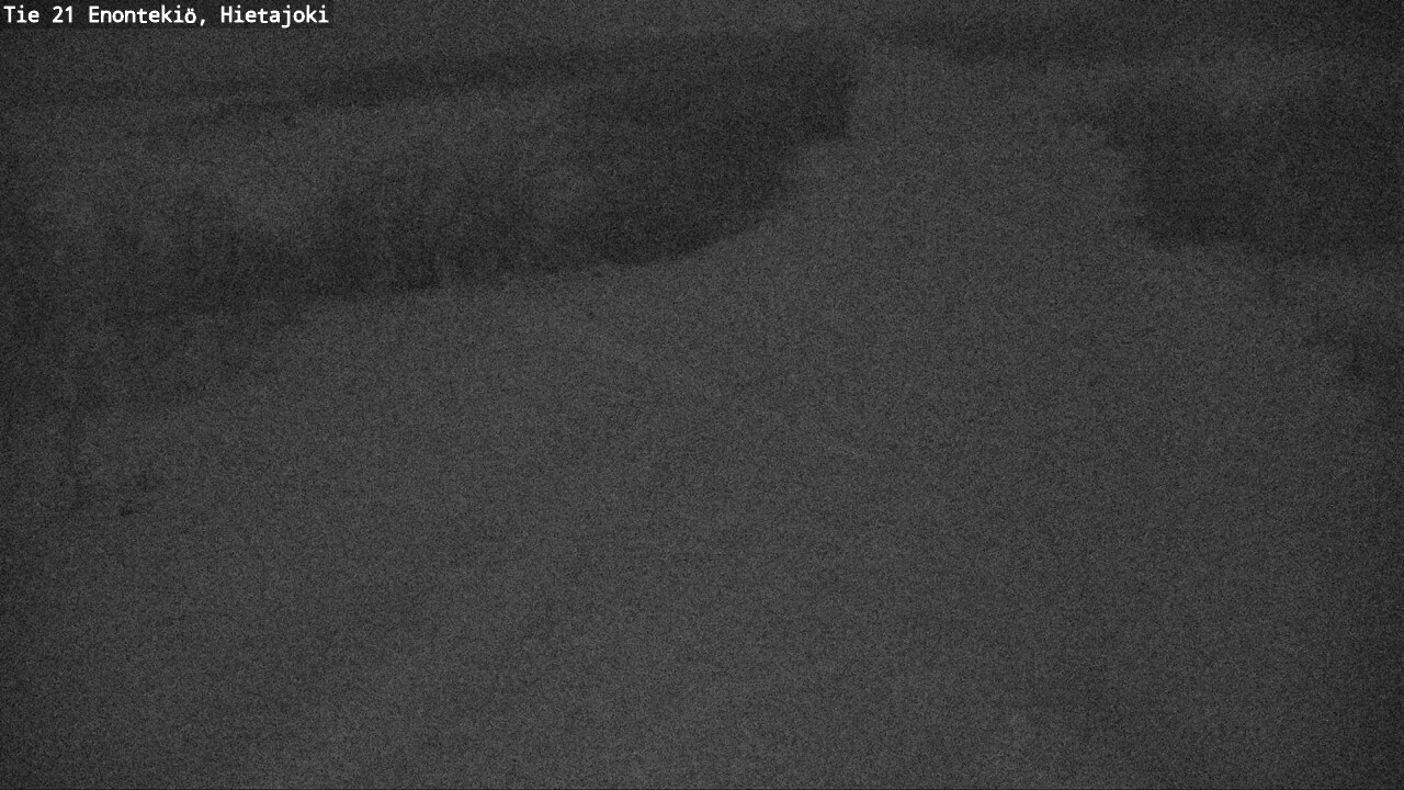 Weather Camera Image Väg 21 Enontekis, Hietajoki, Enontekiö, Lappi