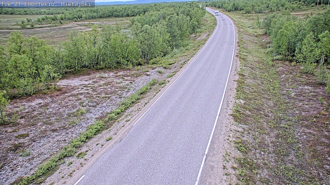 Kelikamerat Kuva Tie 21 Enontekiö, Hietajoki, Enontekiö, Lappi
