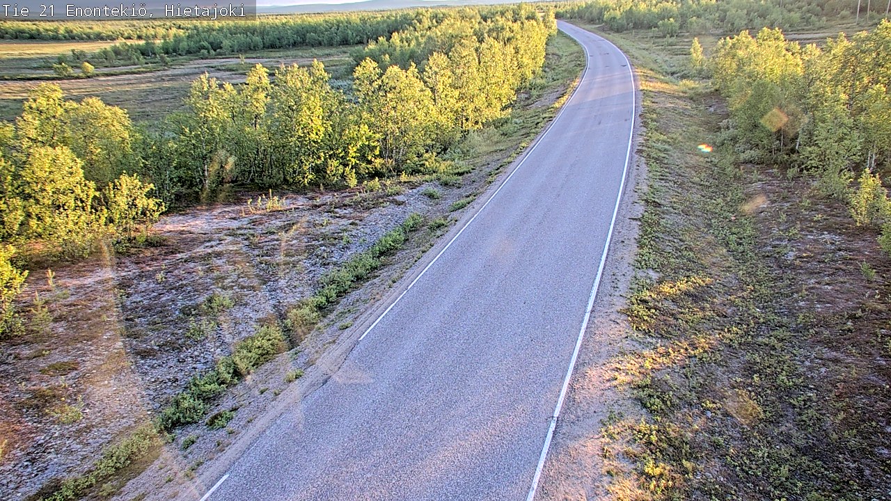 Kelikamerat Kuva Tie 21 Enontekiö, Hietajoki, Enontekiö, Lappi