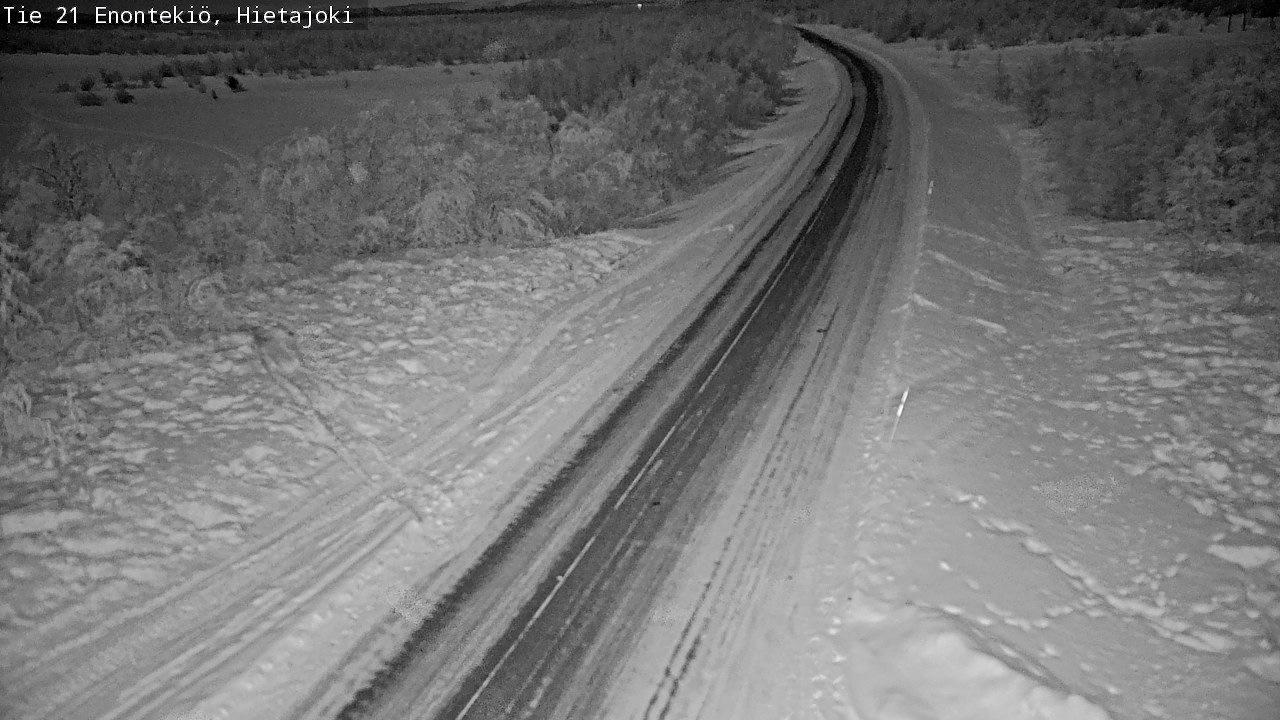 Kelikamerat Kuva Tie 21 Enontekiö, Hietajoki, Enontekiö, Lappi