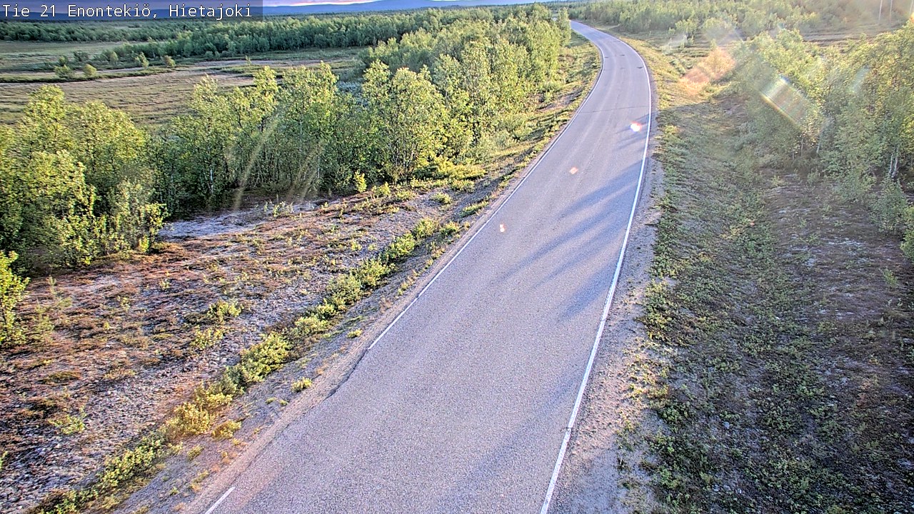 Kelikamerat Kuva Tie 21 Enontekiö, Hietajoki, Enontekiö, Lappi