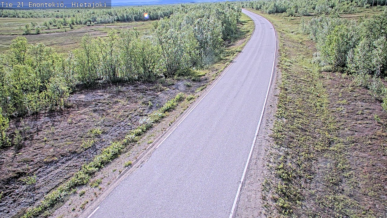 Kelikamerat Kuva Tie 21 Enontekiö, Hietajoki, Enontekiö, Lappi