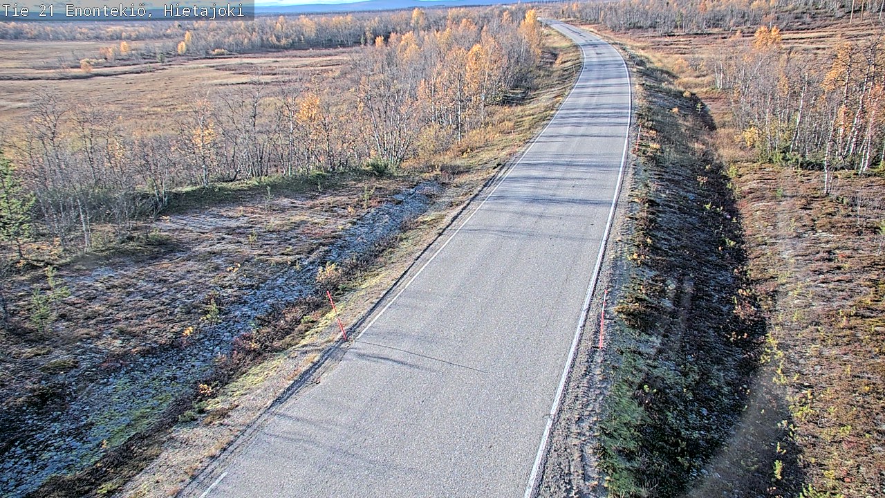Kelikamerat Kuva Tie 21 Enontekiö, Hietajoki, Enontekiö, Lappi