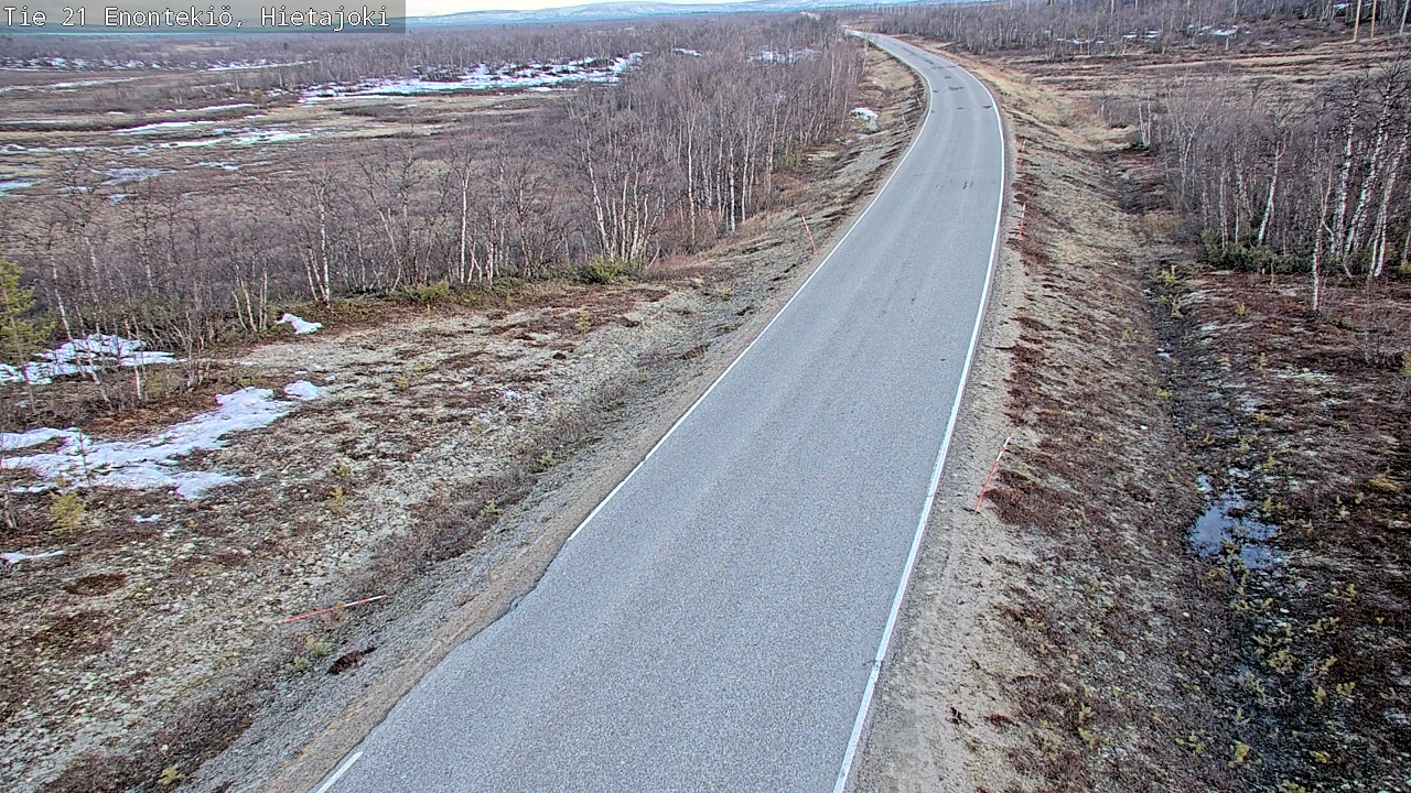 Kelikamerat Kuva Tie 21 Enontekiö, Hietajoki, Enontekiö, Lappi