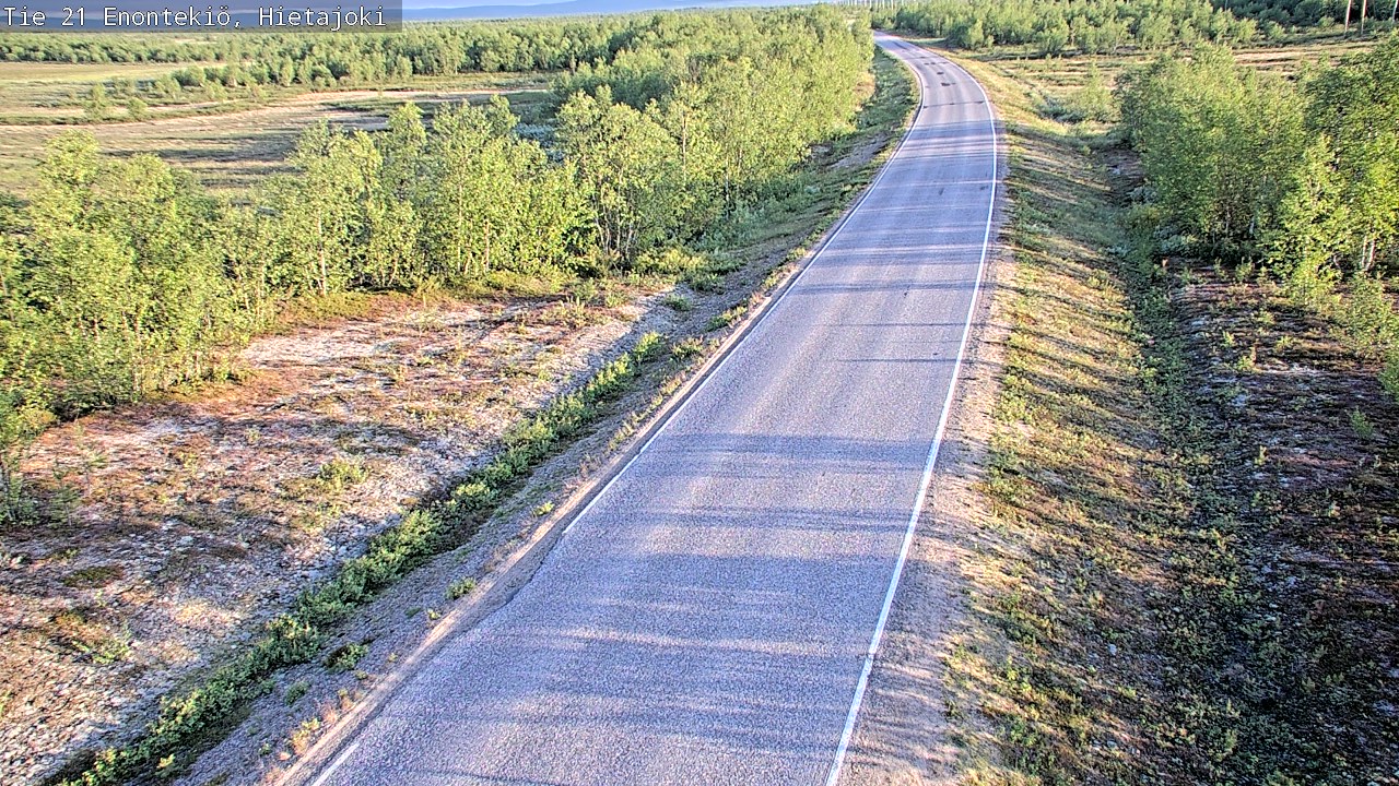 Kelikamerat Kuva Tie 21 Enontekiö, Hietajoki, Enontekiö, Lappi