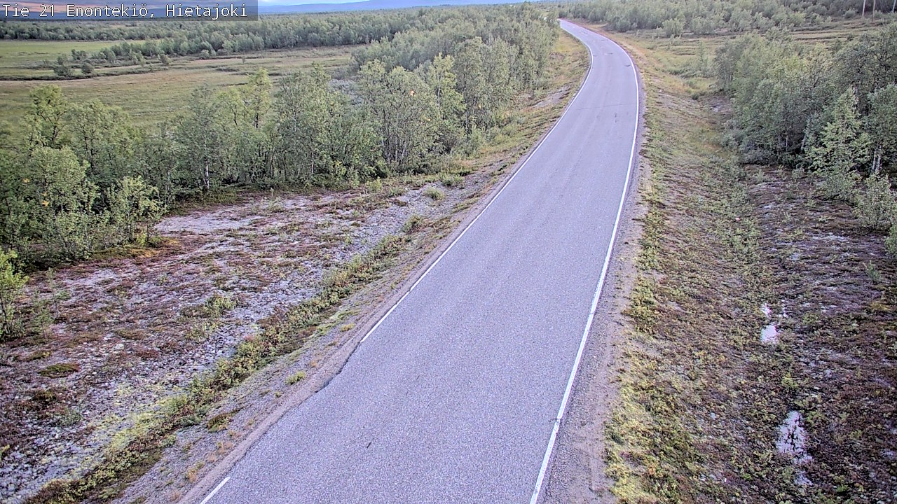 Kelikamerat Kuva Tie 21 Enontekiö, Hietajoki, Enontekiö, Lappi