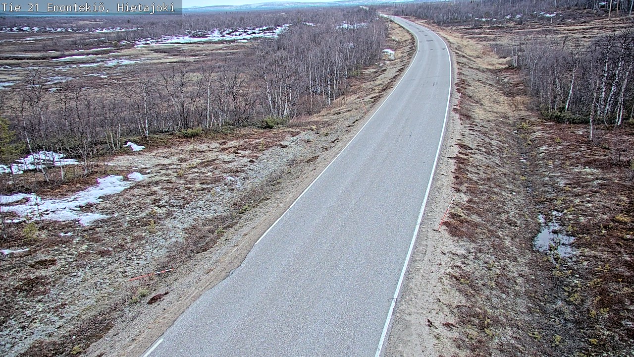 Kelikamerat Kuva Tie 21 Enontekiö, Hietajoki, Enontekiö, Lappi