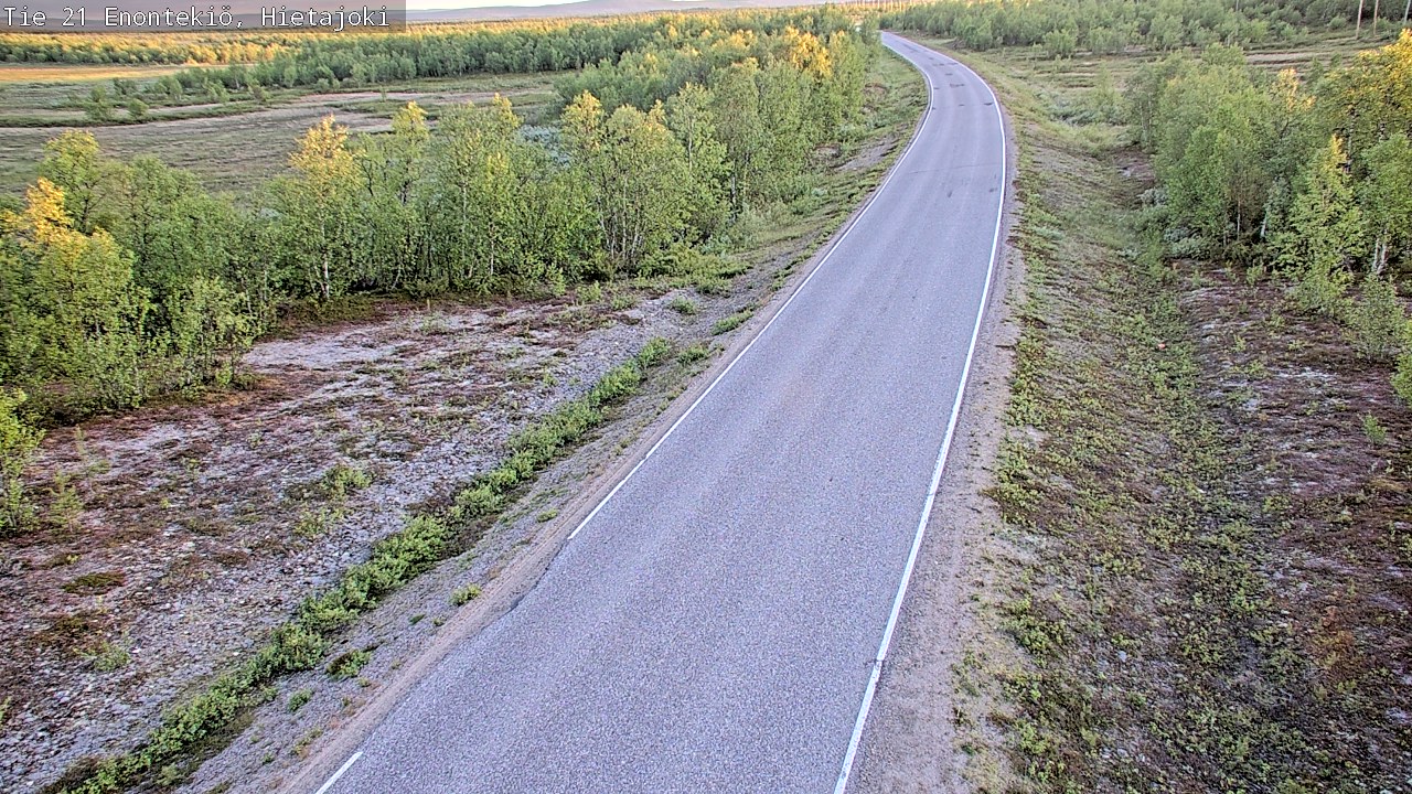 Kelikamerat Kuva Tie 21 Enontekiö, Hietajoki, Enontekiö, Lappi