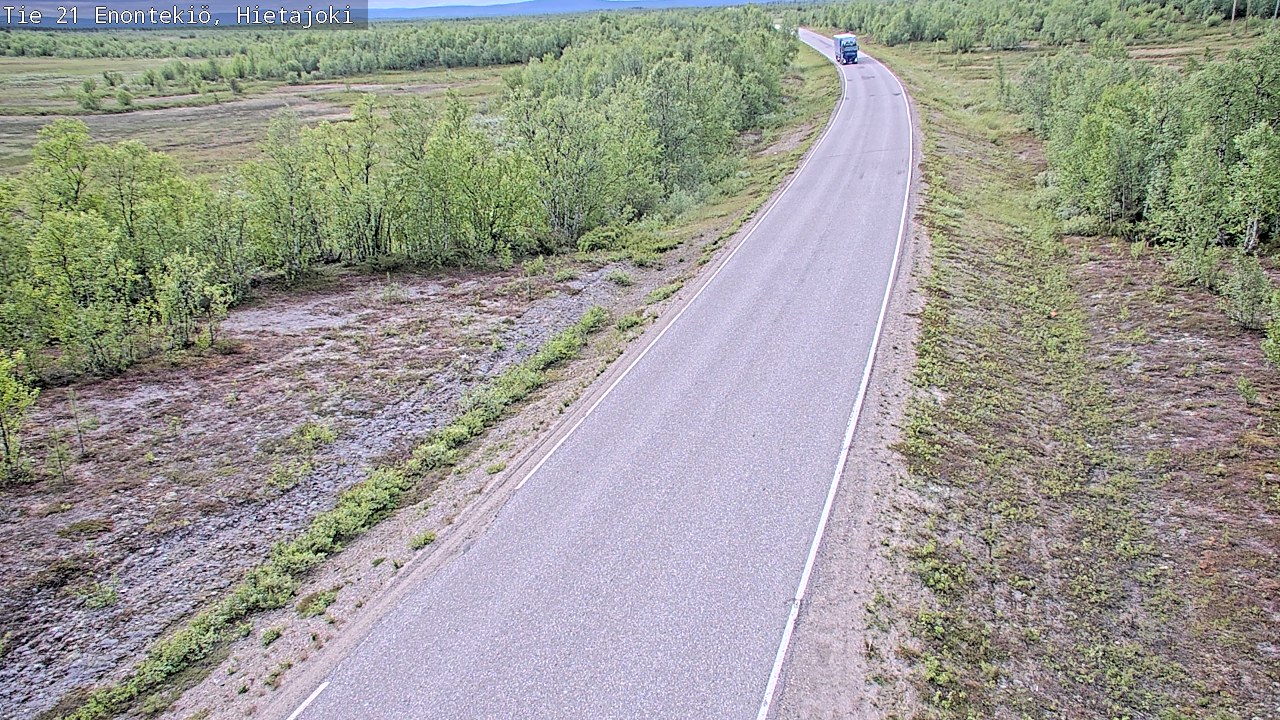 Kelikamerat Kuva Tie 21 Enontekiö, Hietajoki, Enontekiö, Lappi