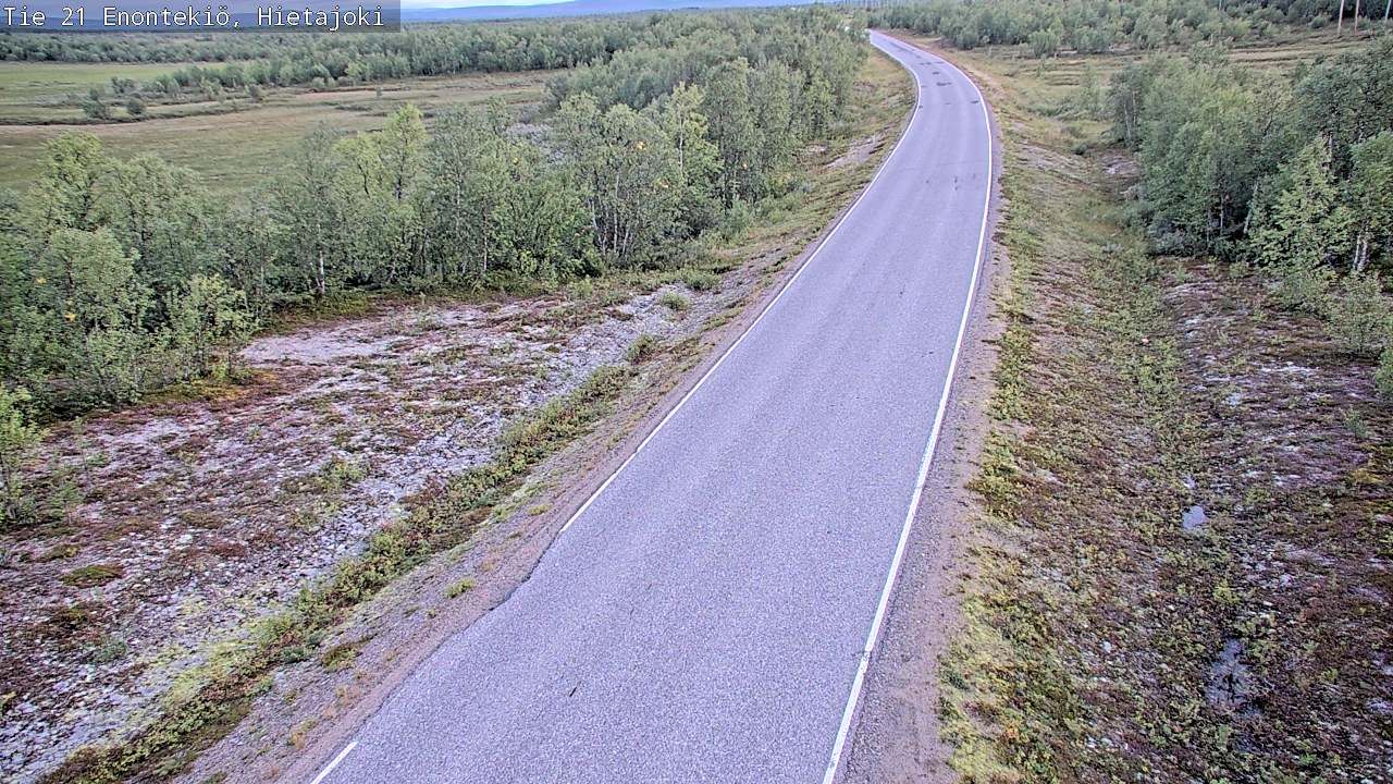Kelikamerat Kuva Tie 21 Enontekiö, Hietajoki, Enontekiö, Lappi