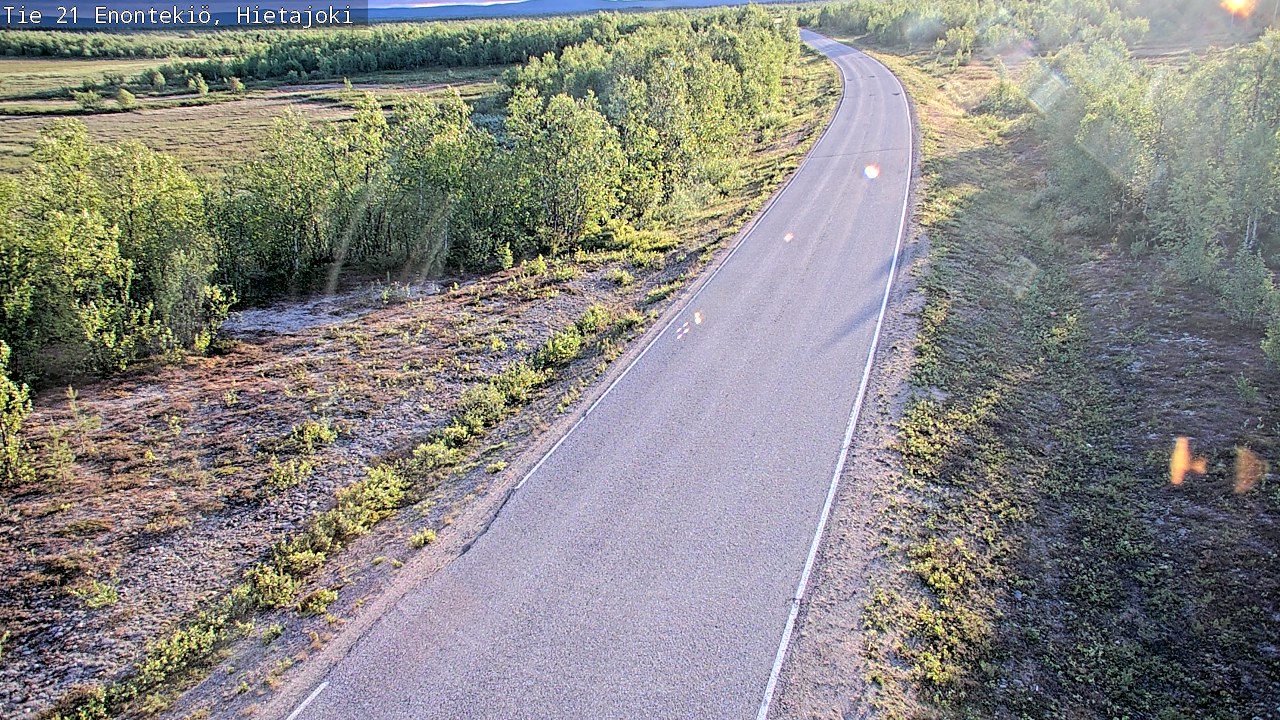 Kelikamerat Kuva Tie 21 Enontekiö, Hietajoki, Enontekiö, Lappi