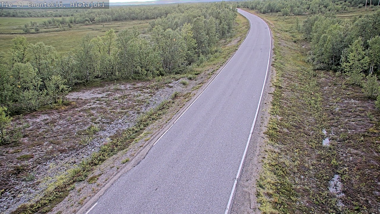 Kelikamerat Kuva Tie 21 Enontekiö, Hietajoki, Enontekiö, Lappi