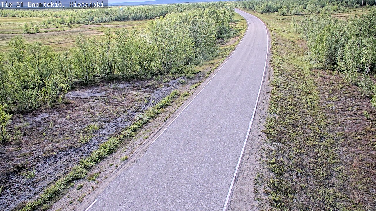 Kelikamerat Kuva Tie 21 Enontekiö, Hietajoki, Enontekiö, Lappi