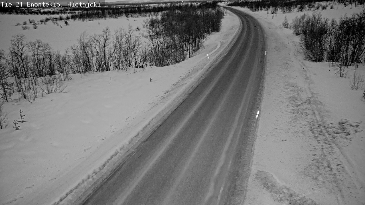 Kelikamerat Kuva Tie 21 Enontekiö, Hietajoki, Enontekiö, Lappi