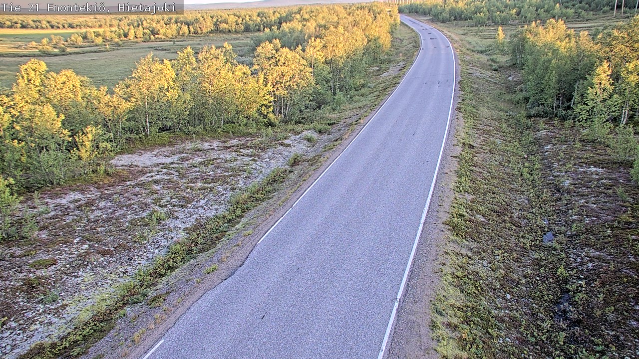 Kelikamerat Kuva Tie 21 Enontekiö, Hietajoki, Enontekiö, Lappi