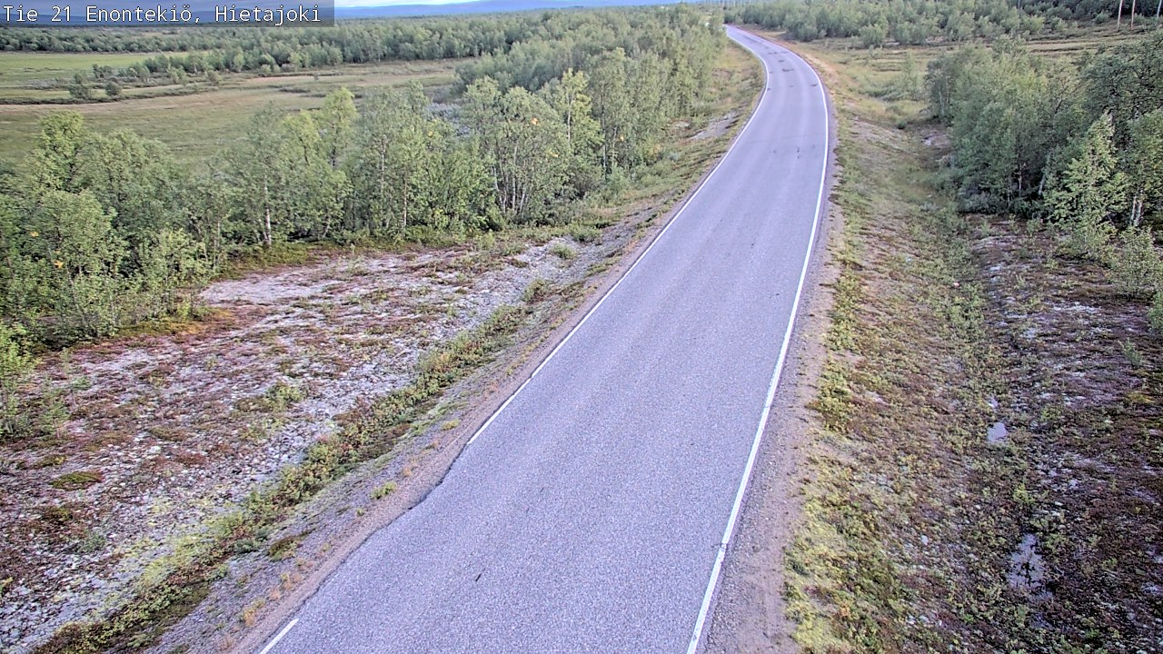 Kelikamerat Kuva Tie 21 Enontekiö, Hietajoki, Enontekiö, Lappi