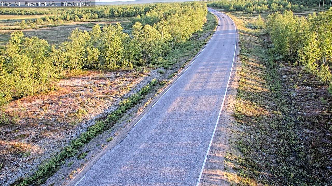 Kelikamerat Kuva Tie 21 Enontekiö, Hietajoki, Enontekiö, Lappi