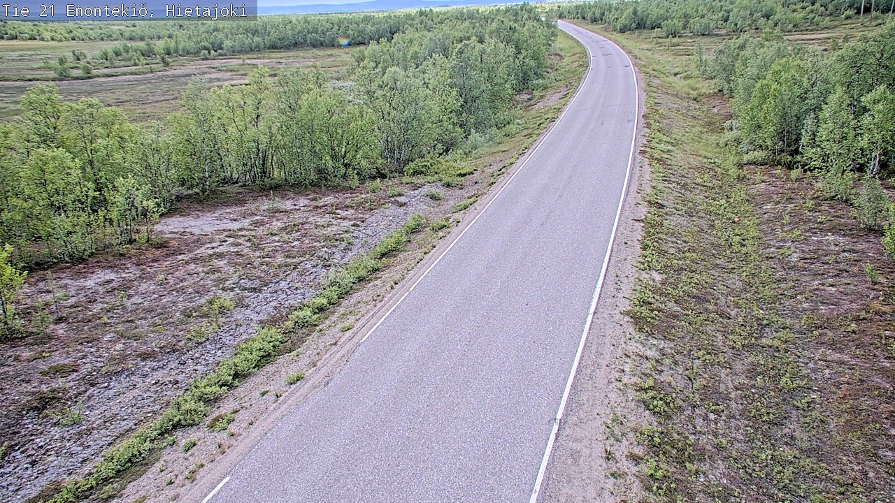 Kelikamerat Kuva Tie 21 Enontekiö, Hietajoki, Enontekiö, Lappi