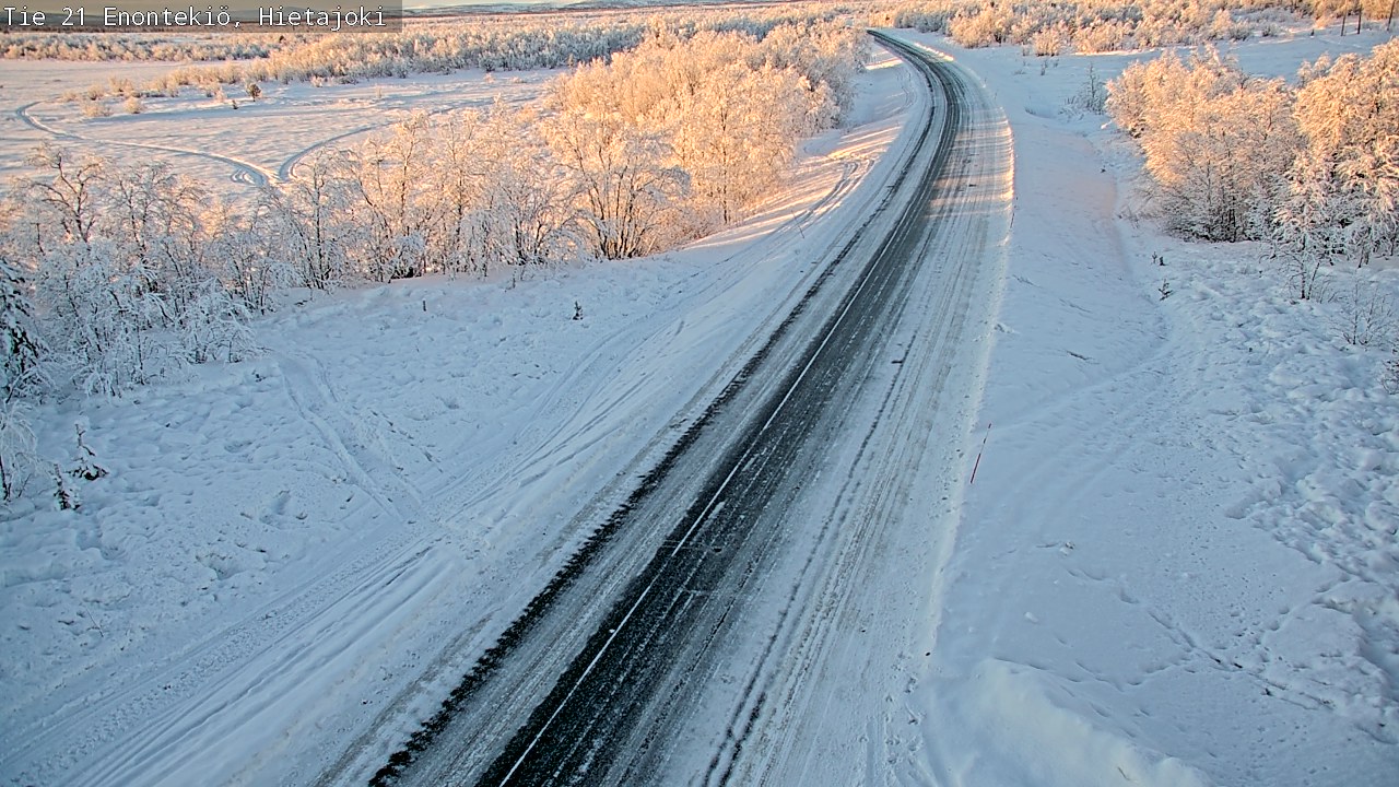 Kelikamerat Kuva Tie 21 Enontekiö, Hietajoki, Enontekiö, Lappi
