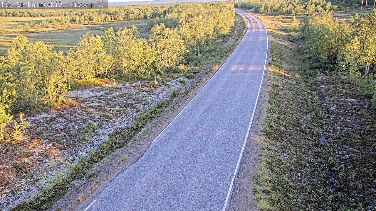 Kelikamerat Kuva Tie 21 Enontekiö, Hietajoki, Enontekiö, Lappi