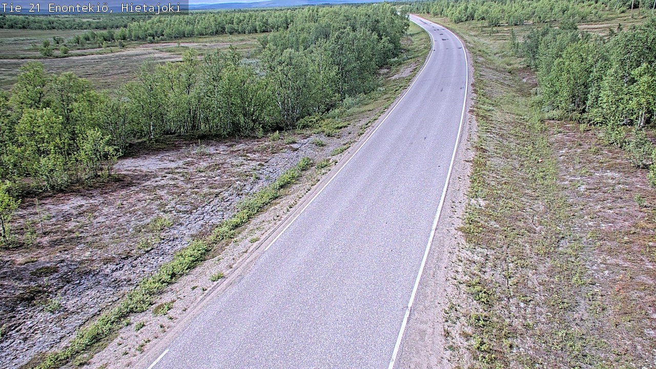Kelikamerat Kuva Tie 21 Enontekiö, Hietajoki, Enontekiö, Lappi