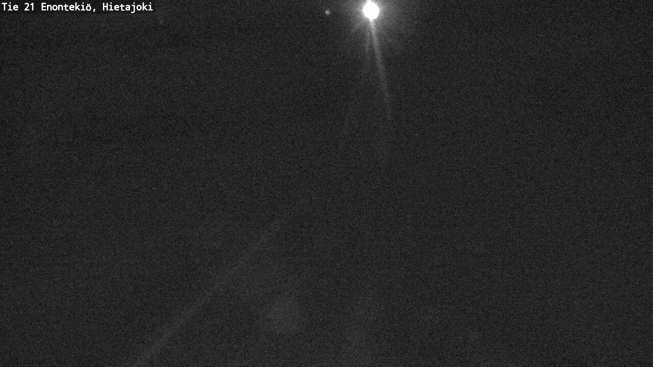 Weather Camera Image Väg 21 Enontekis, Hietajoki, Enontekiö, Lappi
