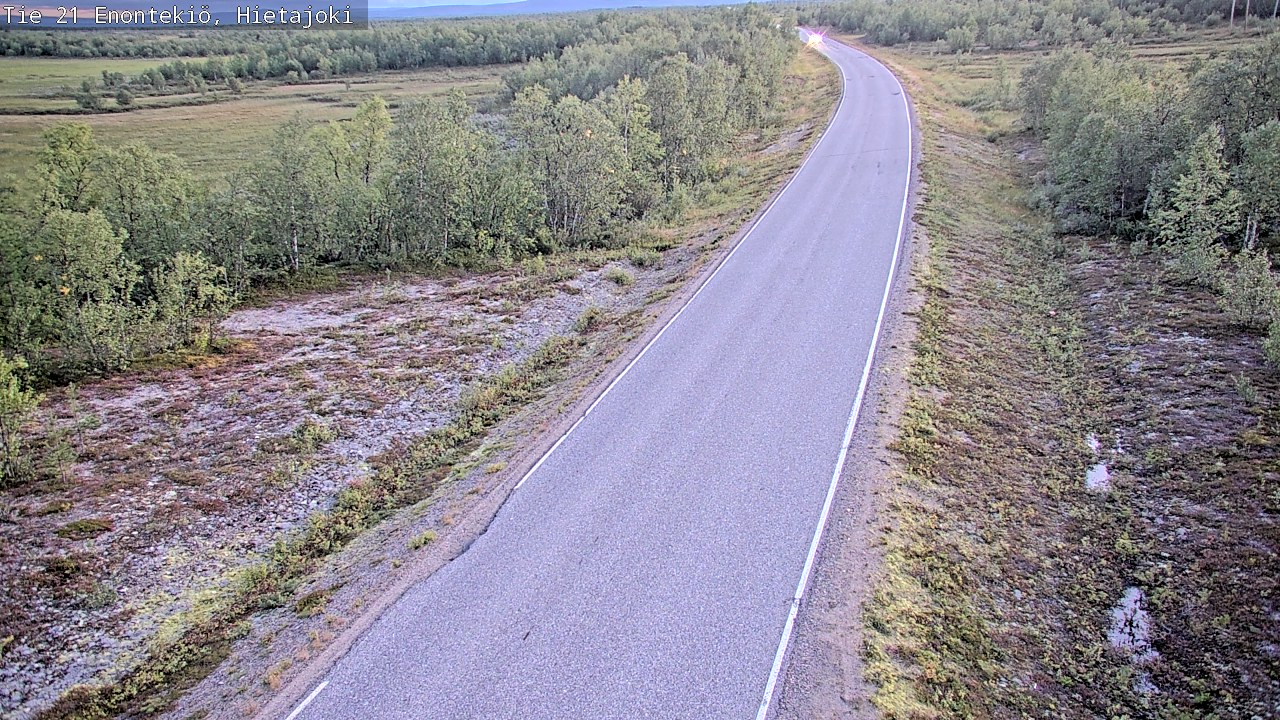 Kelikamerat Kuva Tie 21 Enontekiö, Hietajoki, Enontekiö, Lappi