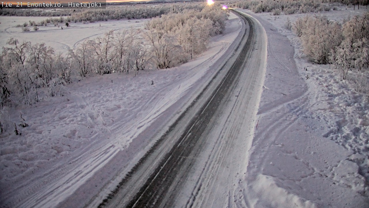 Kelikamerat Kuva Tie 21 Enontekiö, Hietajoki, Enontekiö, Lappi