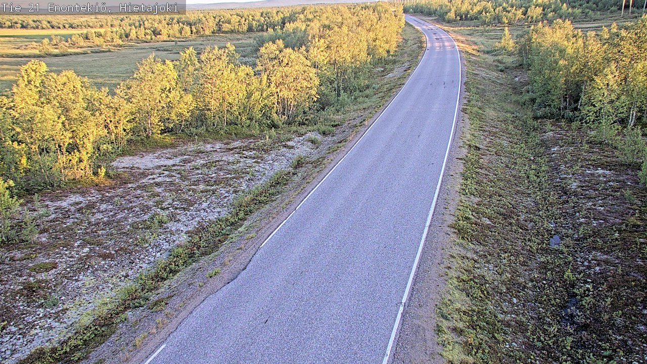 Kelikamerat Kuva Tie 21 Enontekiö, Hietajoki, Enontekiö, Lappi