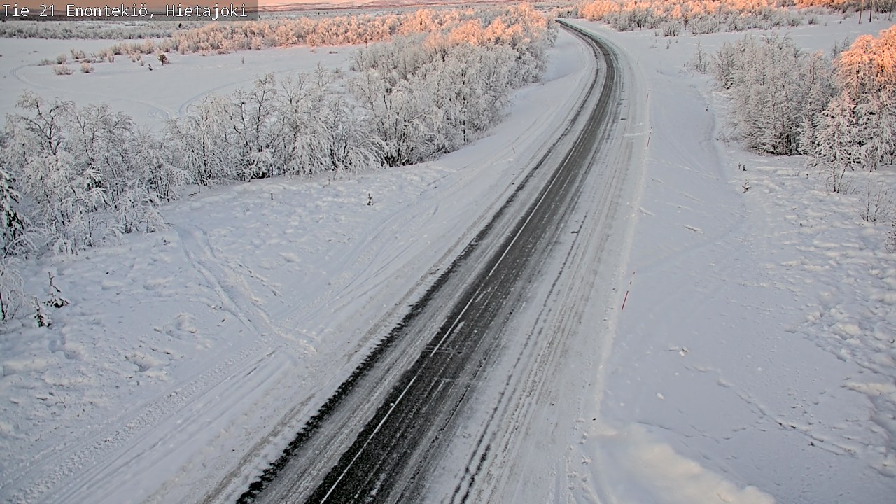 Kelikamerat Kuva Tie 21 Enontekiö, Hietajoki, Enontekiö, Lappi