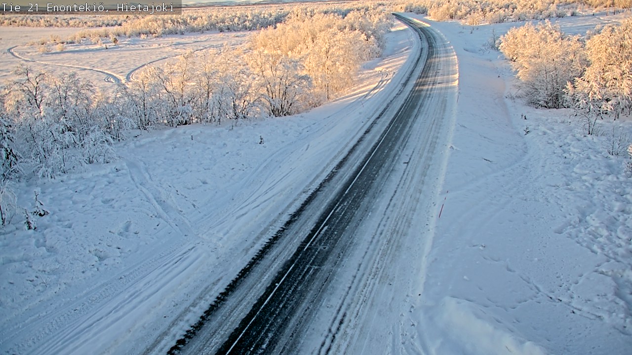 Kelikamerat Kuva Tie 21 Enontekiö, Hietajoki, Enontekiö, Lappi