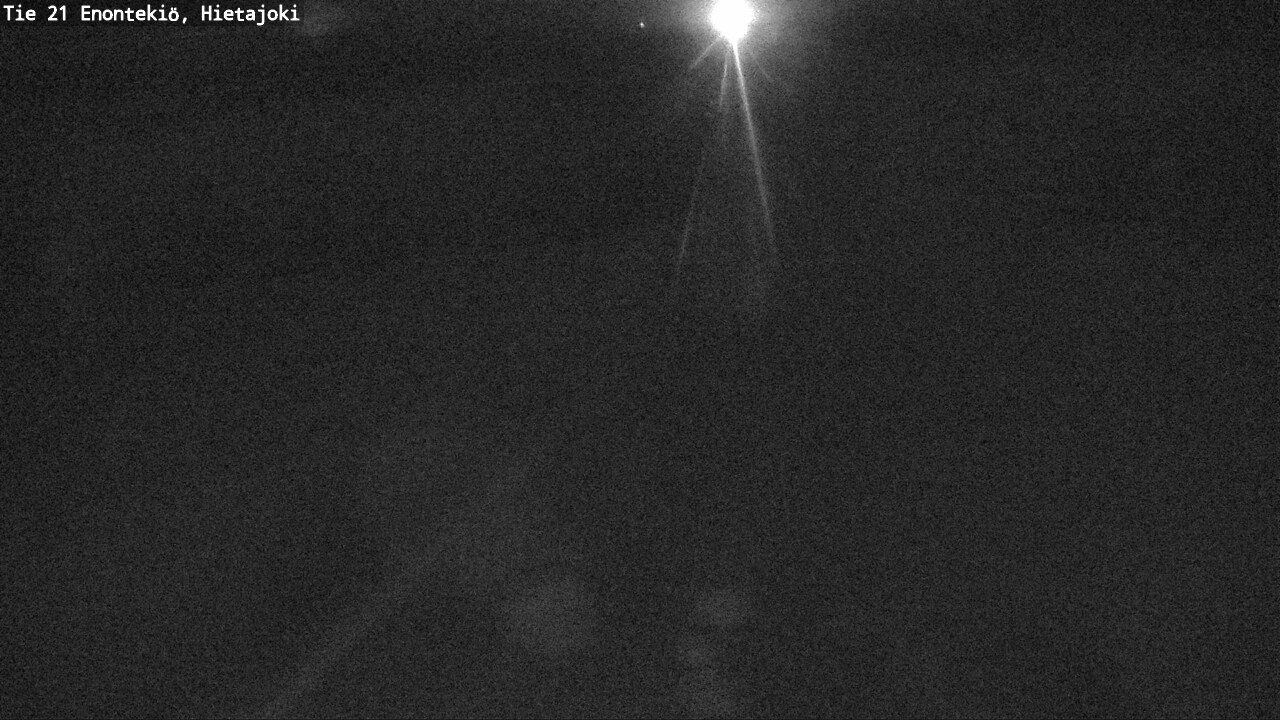 Weather Camera Image Väg 21 Enontekis, Hietajoki, Enontekiö, Lappi