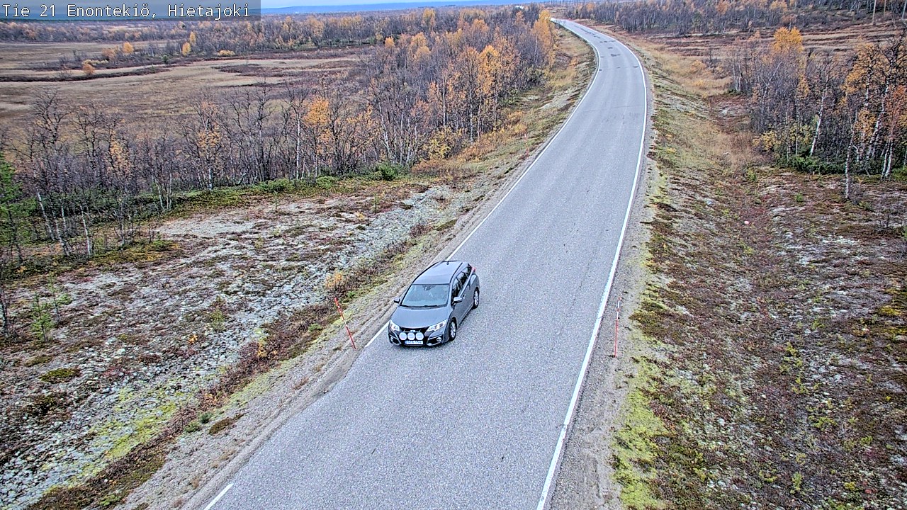 Kelikamerat Kuva Tie 21 Enontekiö, Hietajoki, Enontekiö, Lappi