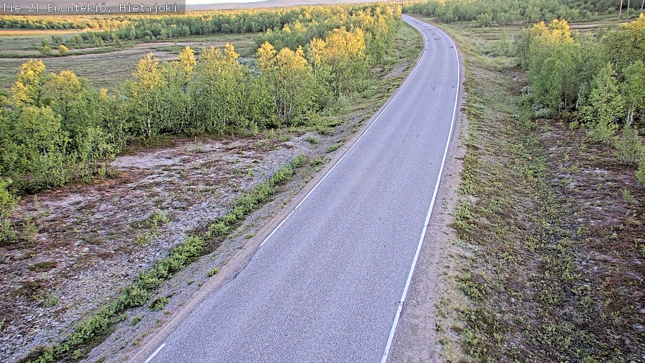 Kelikamerat Kuva Tie 21 Enontekiö, Hietajoki, Enontekiö, Lappi