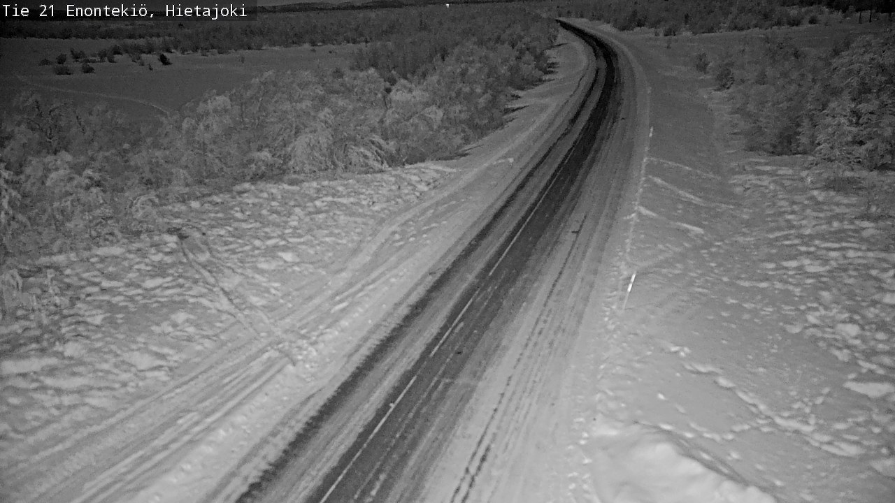 Kelikamerat Kuva Tie 21 Enontekiö, Hietajoki, Enontekiö, Lappi