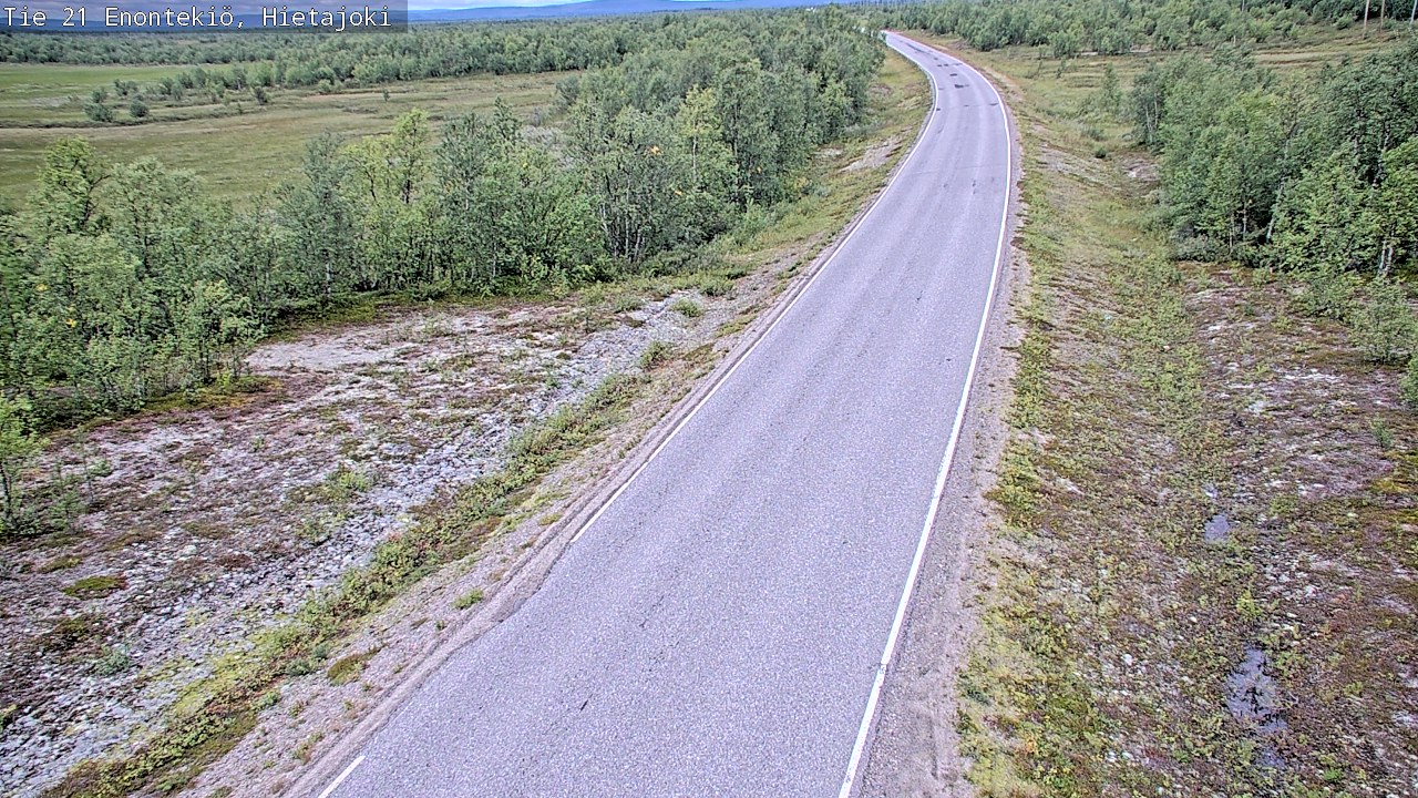 Kelikamerat Kuva Tie 21 Enontekiö, Hietajoki, Enontekiö, Lappi