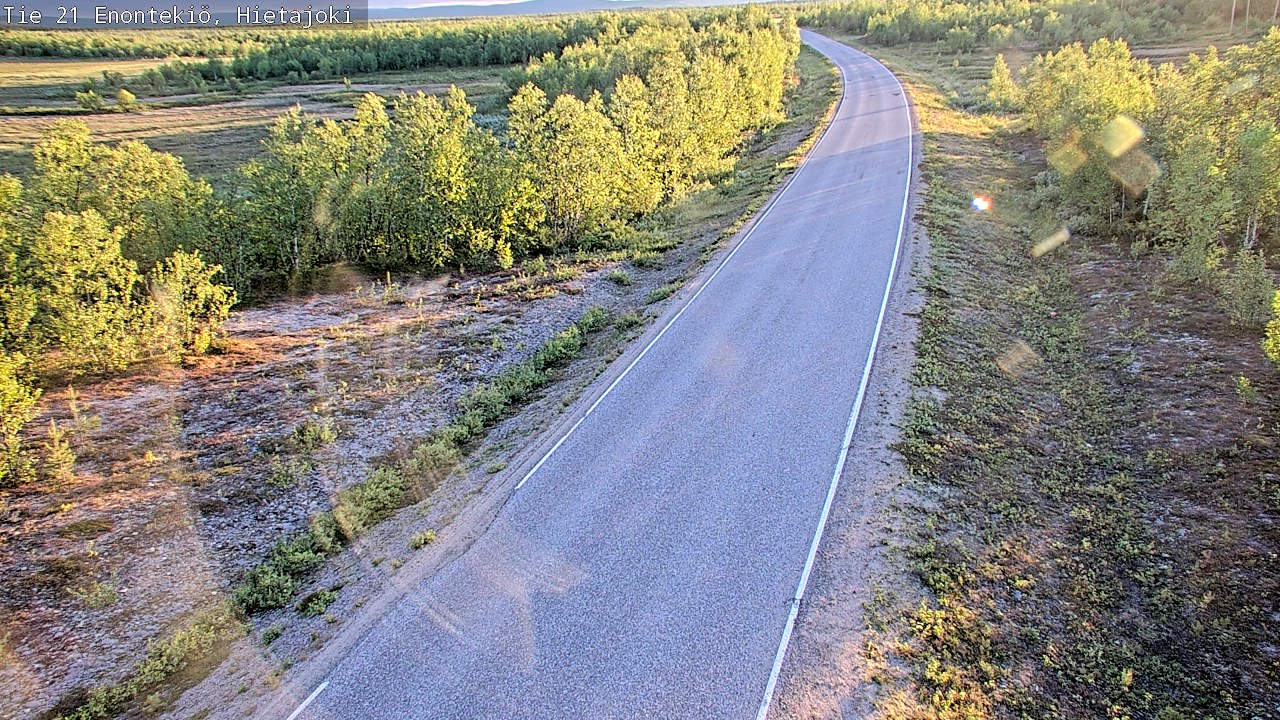 Kelikamerat Kuva Tie 21 Enontekiö, Hietajoki, Enontekiö, Lappi