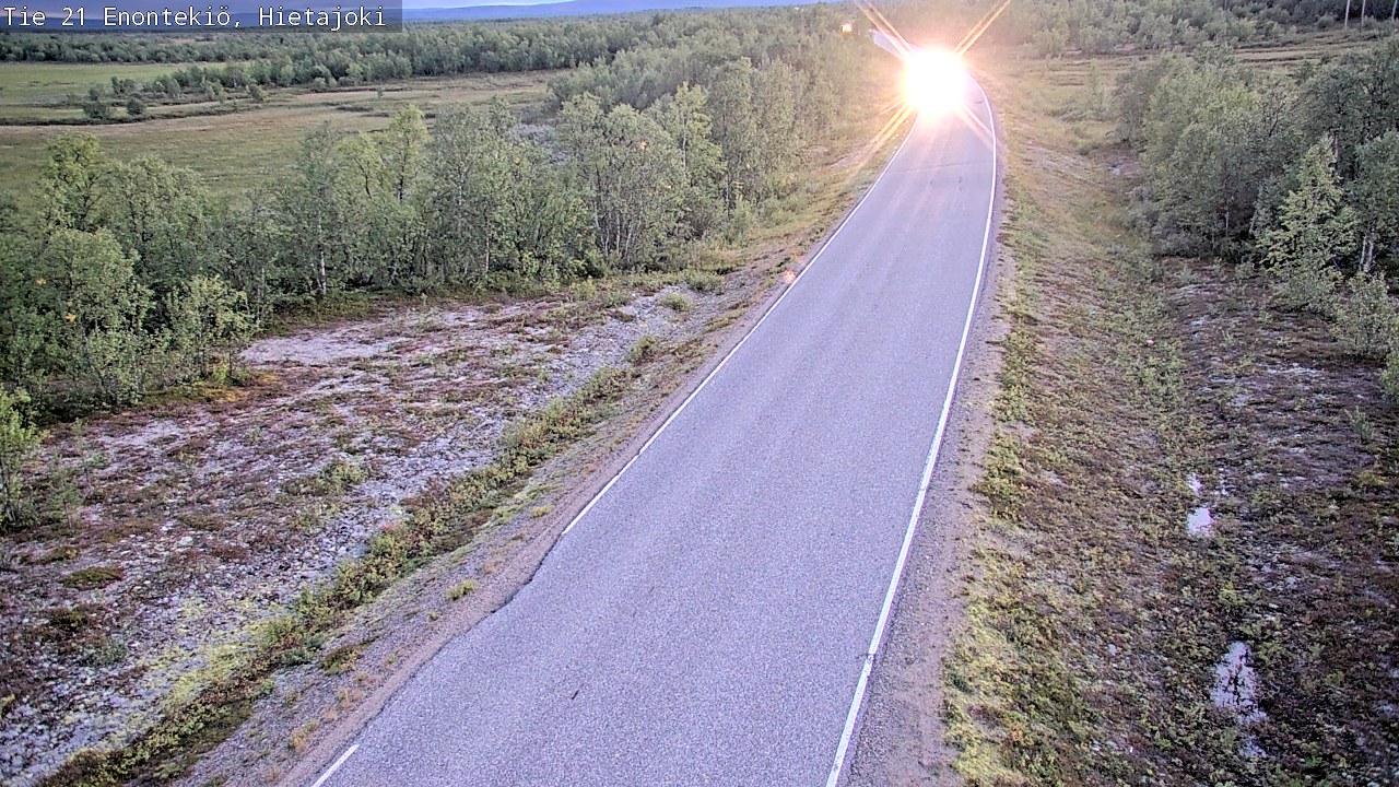 Kelikamerat Kuva Tie 21 Enontekiö, Hietajoki, Enontekiö, Lappi