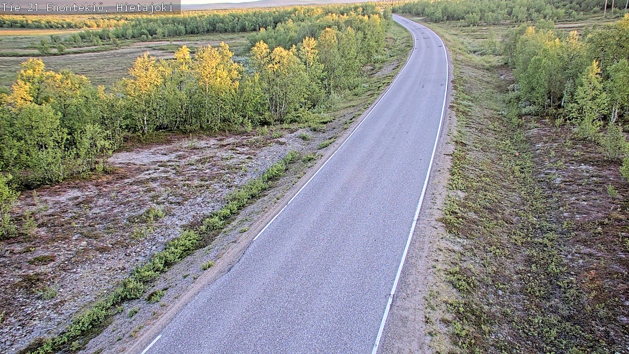 Kelikamerat Kuva Tie 21 Enontekiö, Hietajoki, Enontekiö, Lappi