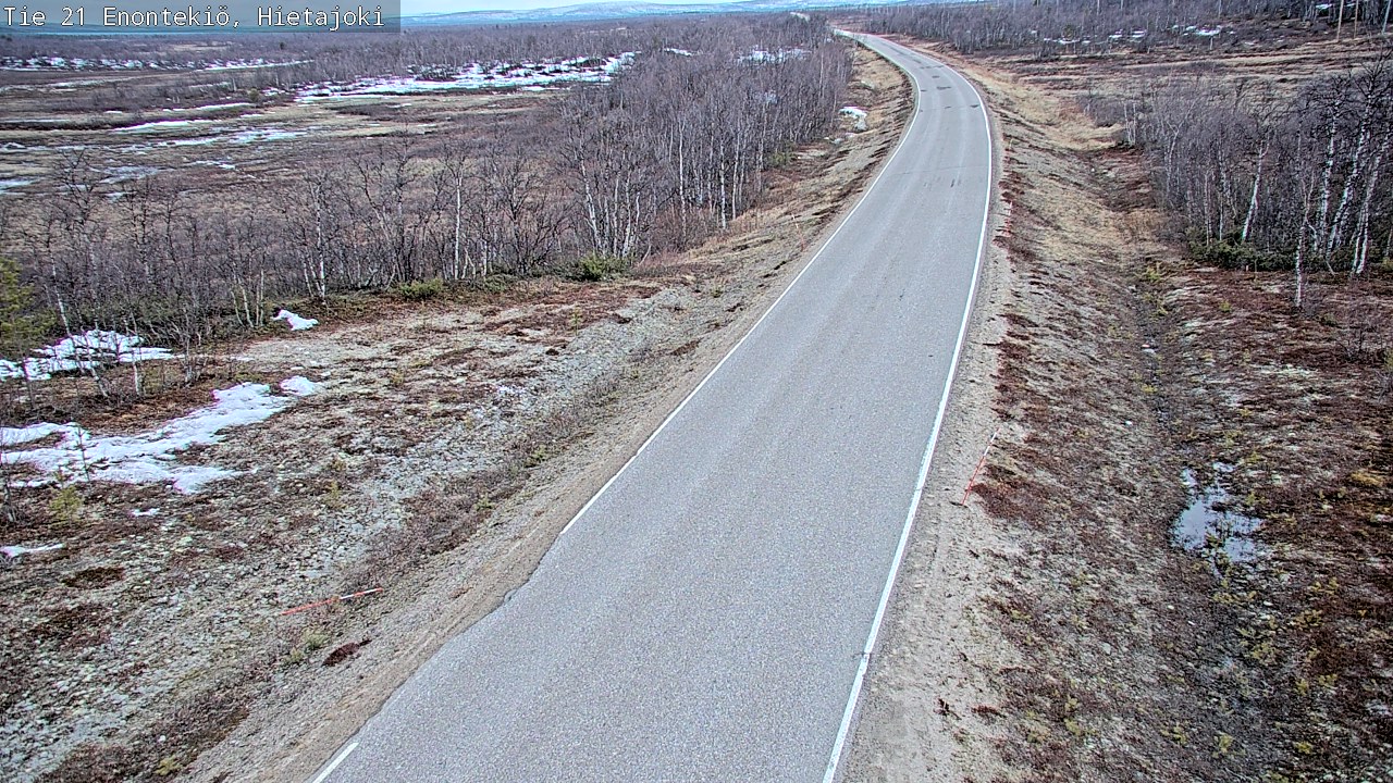 Kelikamerat Kuva Tie 21 Enontekiö, Hietajoki, Enontekiö, Lappi