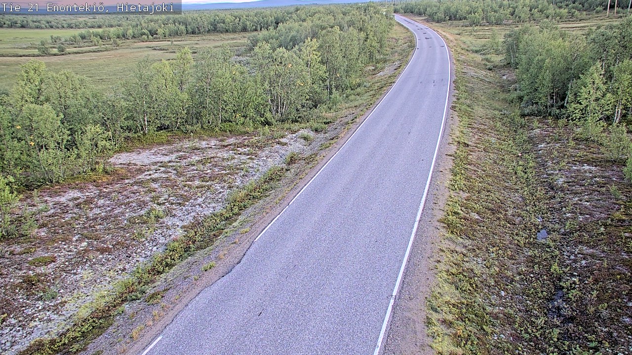 Kelikamerat Kuva Tie 21 Enontekiö, Hietajoki, Enontekiö, Lappi