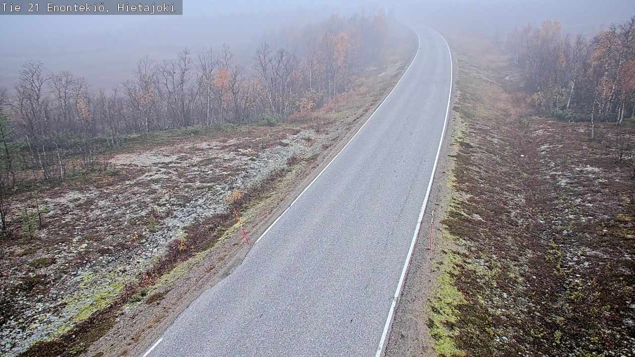 Kelikamerat Kuva Tie 21 Enontekiö, Hietajoki, Enontekiö, Lappi