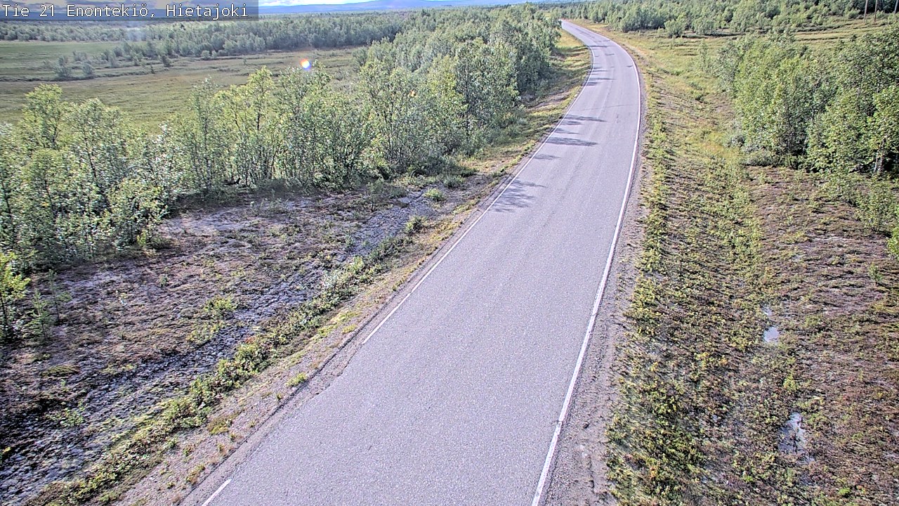 Kelikamerat Kuva Tie 21 Enontekiö, Hietajoki, Enontekiö, Lappi