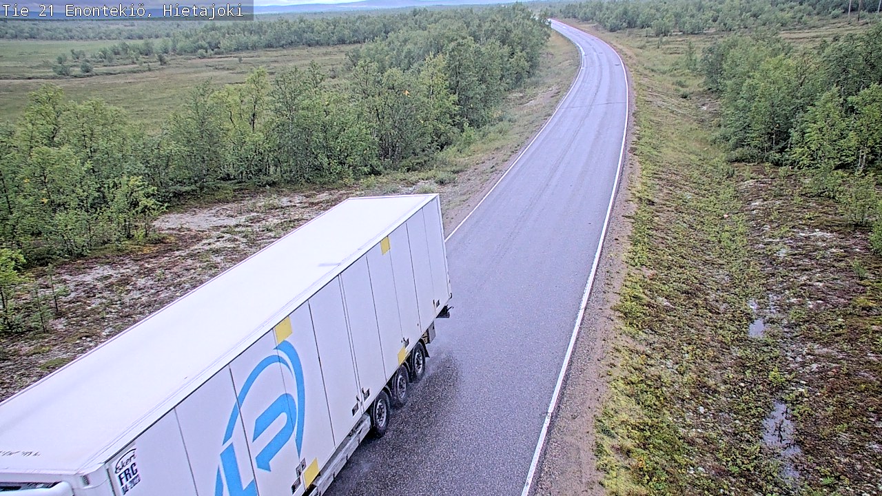 Kelikamerat Kuva Tie 21 Enontekiö, Hietajoki, Enontekiö, Lappi