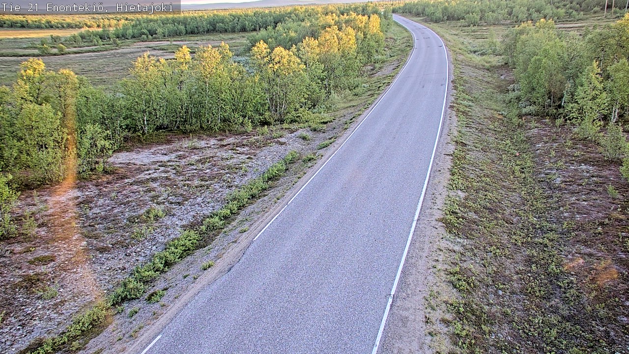 Kelikamerat Kuva Tie 21 Enontekiö, Hietajoki, Enontekiö, Lappi